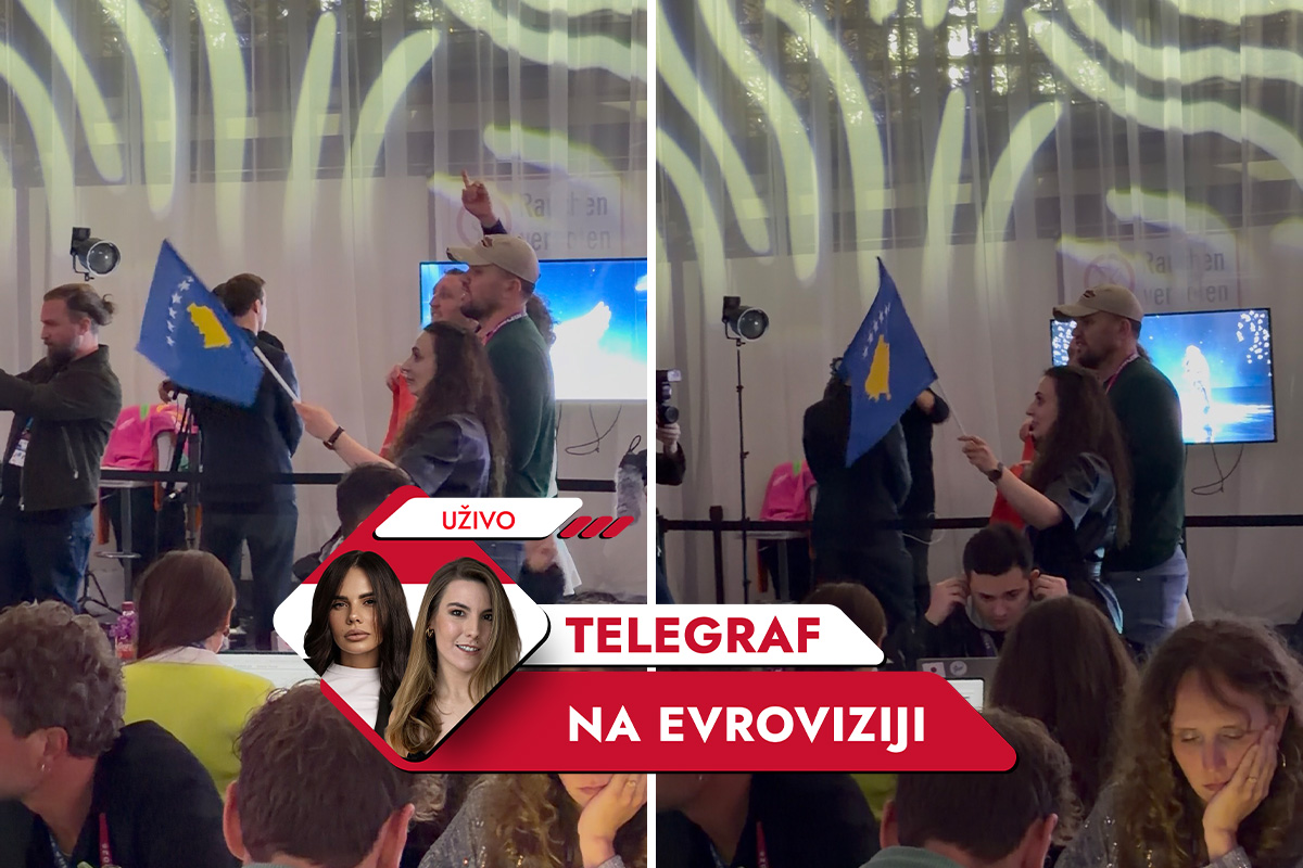 Pijani Albanci napravili haos u Beču, uneli zastavu tzv. Kosova pa namerno mahali ispred Srba tokom nastupa