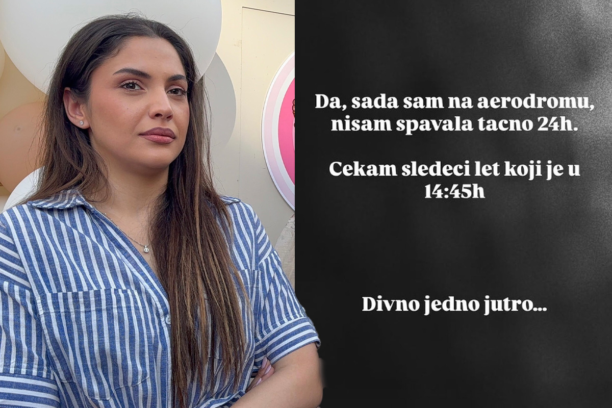 Nadica Ademov zarobljena na aerodromu 24 sata: Zbog greške zaposlenih izgubila let - "Ogorčena sam!"
