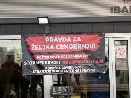 Želimir Crnobrnja, štrajk glađu