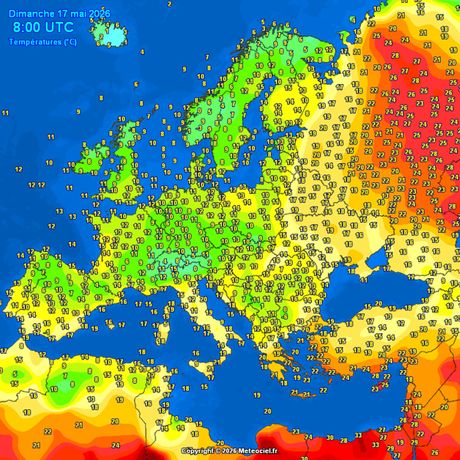 Temperature vazduha ovog jutra