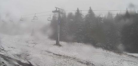 Sneg na Kopaoniku, 17. maj