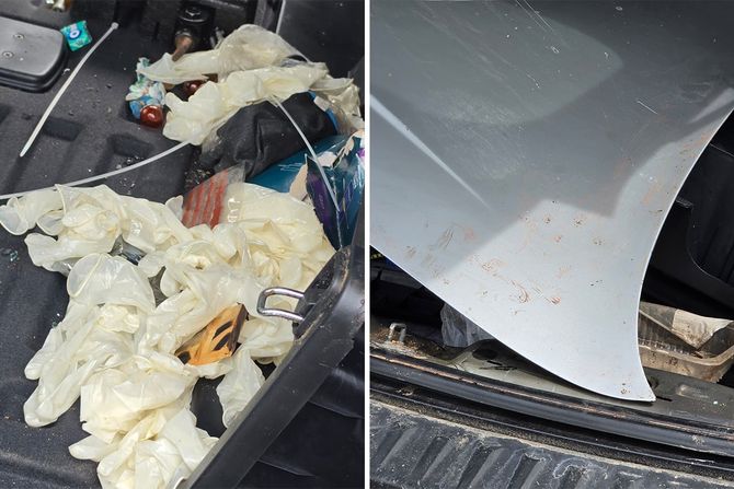 Prve slike automobila za koji se sumnja da je korišćen za transport ...