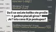 Poskupeo GIROS u Grčkoj - pogledajte koliko sada košta: Da nije malo drastično?