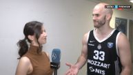 Kalates pružio ruku lepoj voditeljki Arene, ona to nije videla, usledio šmekerski potez Grka