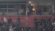Dok je Partizan "gazio" Zvezdu, Grobari su ugledali njega na tribinama, tada je nastala potpuna ludnica