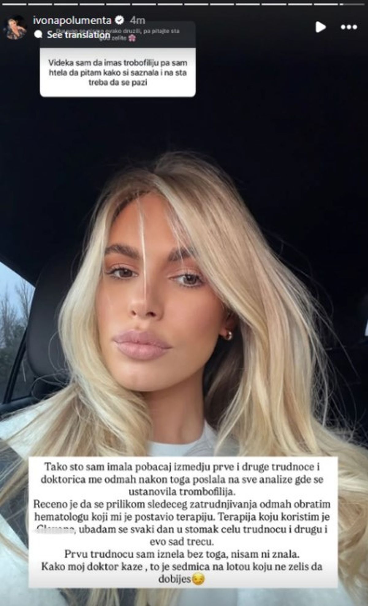 “Saznaćemo ko stoji iza ovoga”: Žena Dada Polumente zapretila, dobila poruku u kojoj joj vređaju decu