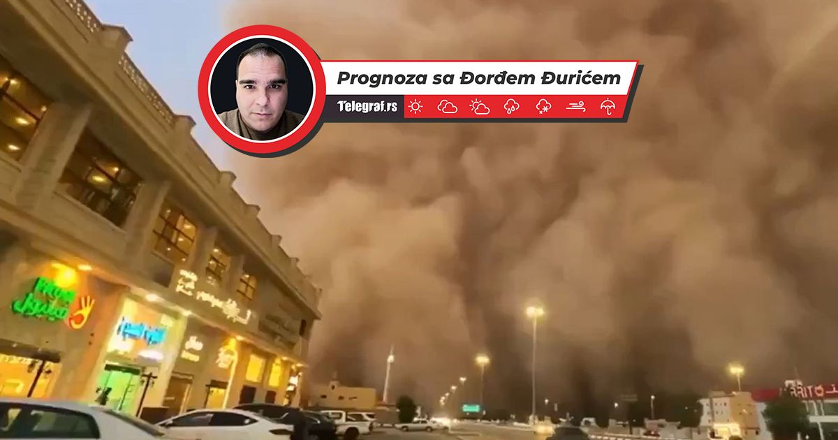 Peščana oluja pogodila višemilonski grad! Prizori su kao na Marsu: Video snimak sve ostavlja bez daha