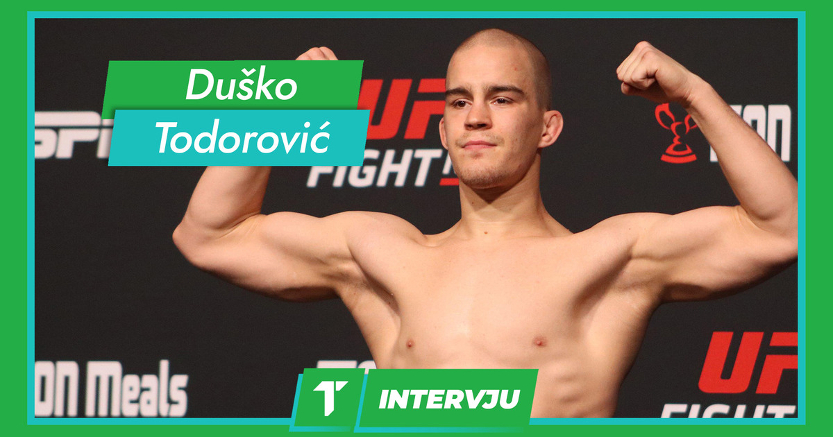 Душко Тодорович для Телеграфа о новом контракте с UFC, сопернике, Белграде: «Если бы ты спросил меня 15 лет назад…»
