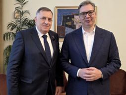 Aleksandar Vučić i Milorad Dodik