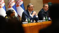 Obraćanje predsednika Vučića iz Palate Srbija povodom obeležavanja 15. godišnjice programa Svet u Srbiji
