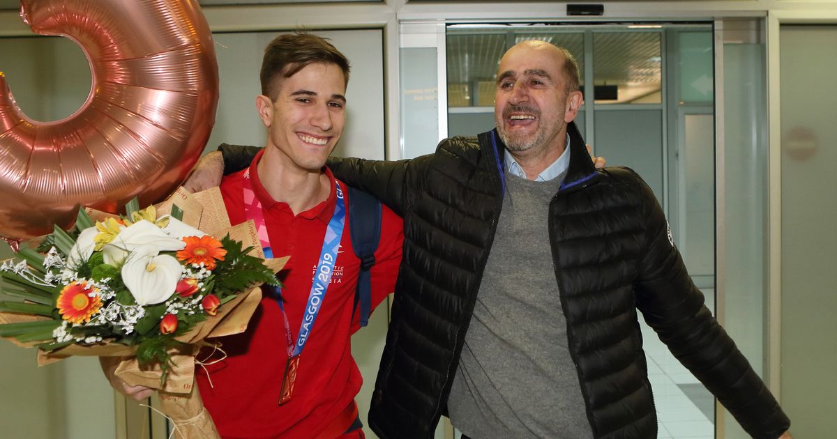 Son became a legend of Serbian athletics, he is famous at Zvezda and his record has not been broken for 45 years, today he is a painter