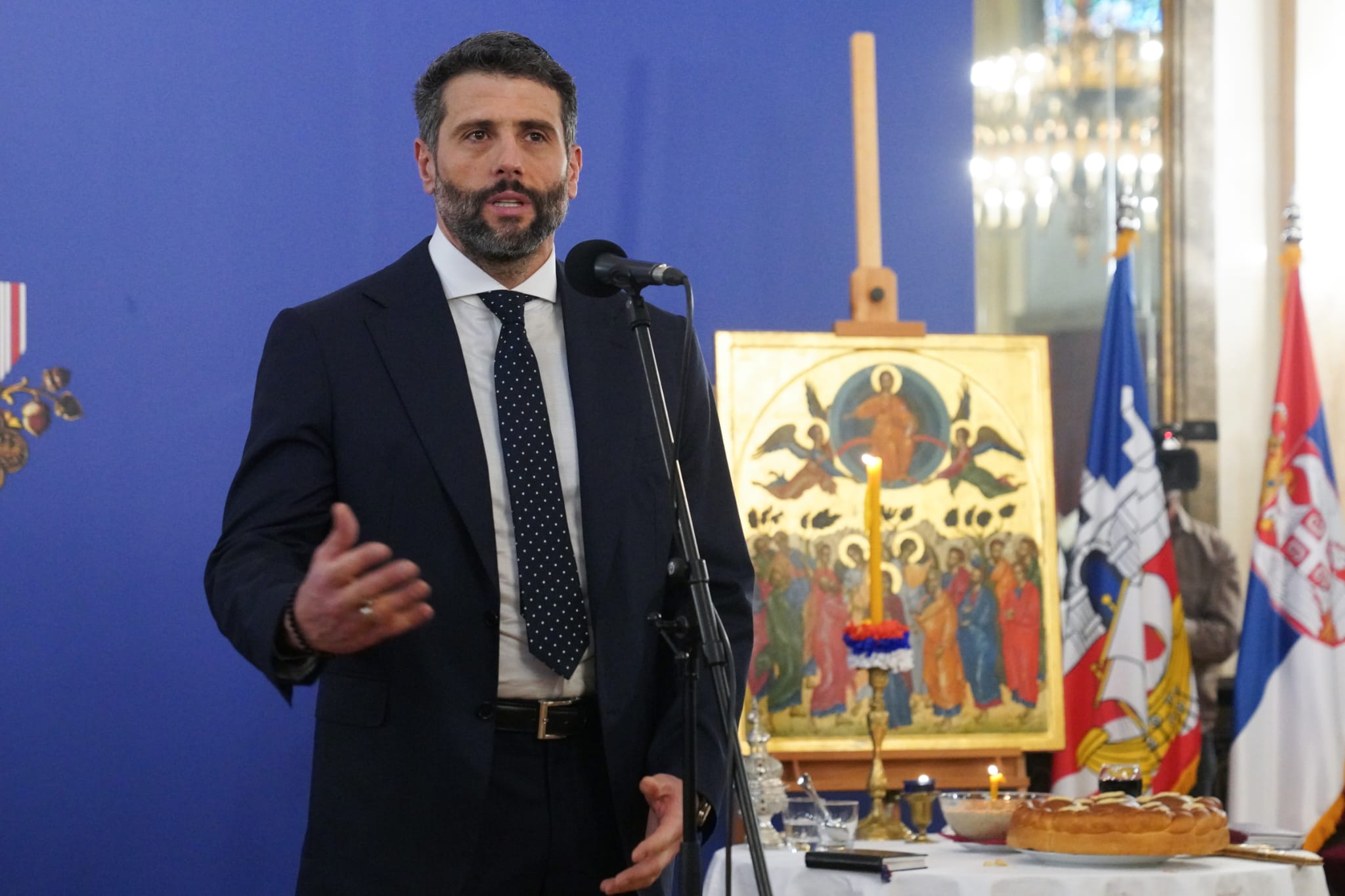 Šapić na proslavi u Starom dvoru: "Ovo nije običan Spasovdan, upravo zbog Časnog poјasa Presvete Bogorodice"