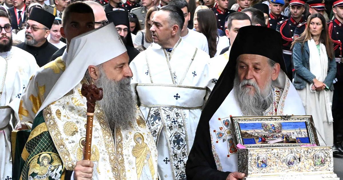 Evo do kada čudesni pojas Presvete Bogorodice ostaje u Beogradu: Patrijarh Porfirije predvodi ispraćaj