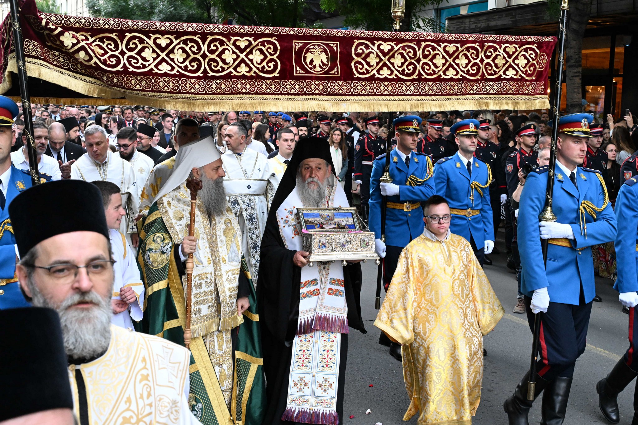 Spasovdanska litija stigla do Slavije: Održana molitva