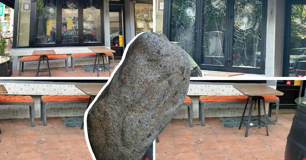 JEZIVNE SLIKE SA VRAČARA: Ovako jutros izgleda “Vinoteka”, napadači su joj polomili prozore, staklo potpuno napuklo! – Vijesti JEZIVNE SLIKE SA VRAČARA: Ovako jutros izgleda “Vinoteka”, napadači su joj polomili prozore, staklo potpuno napuklo! – Vijesti