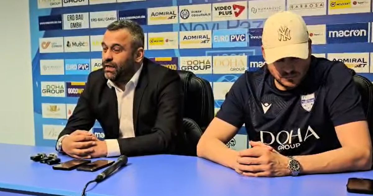 Na konferenciji Nenada Lalatovića se pojavio i on, šmekerski izašao i rekao: 