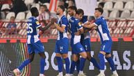 Crvena zvezda - OFK Beograd: Poluvreme na "Marakani", gosti kvare šampionsko slavlje
