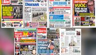 NASLOVNE STRANE SUTRAŠNJIH NOVINA: Prelistavanje štampe za subotu, 23. maj 2026. godine