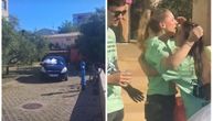 Od šoka pala na pod, suze nije mogla da zadrži: Maturantni iz Zadra razrednoj kupili AUTO! Video zapalio mreže