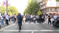 Na Trgu Slavija u Beogradu počeo protest studenata u blokadi