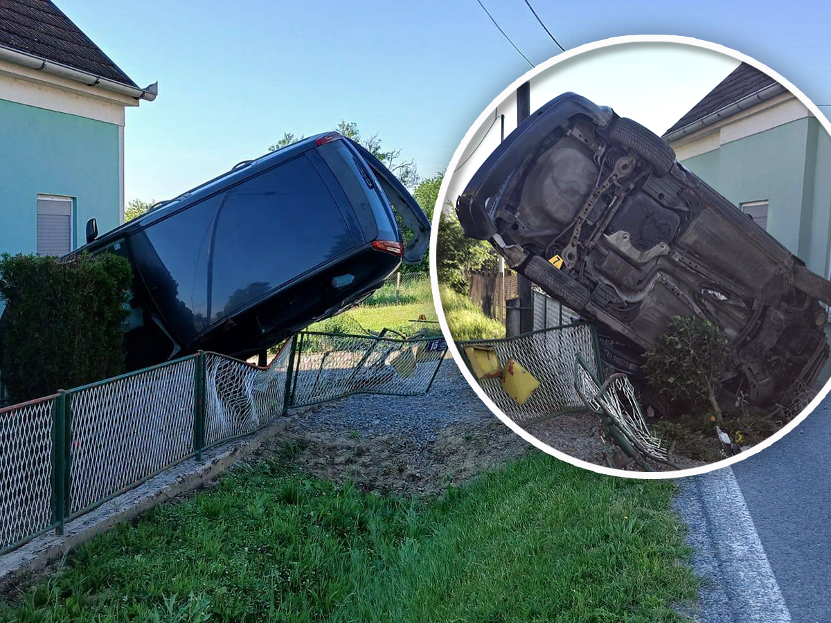 Nestvarna scena iz Hrvatske: Pogledajte gde je završio automobil nakon nesreće, vozač uspeo sam da izađe