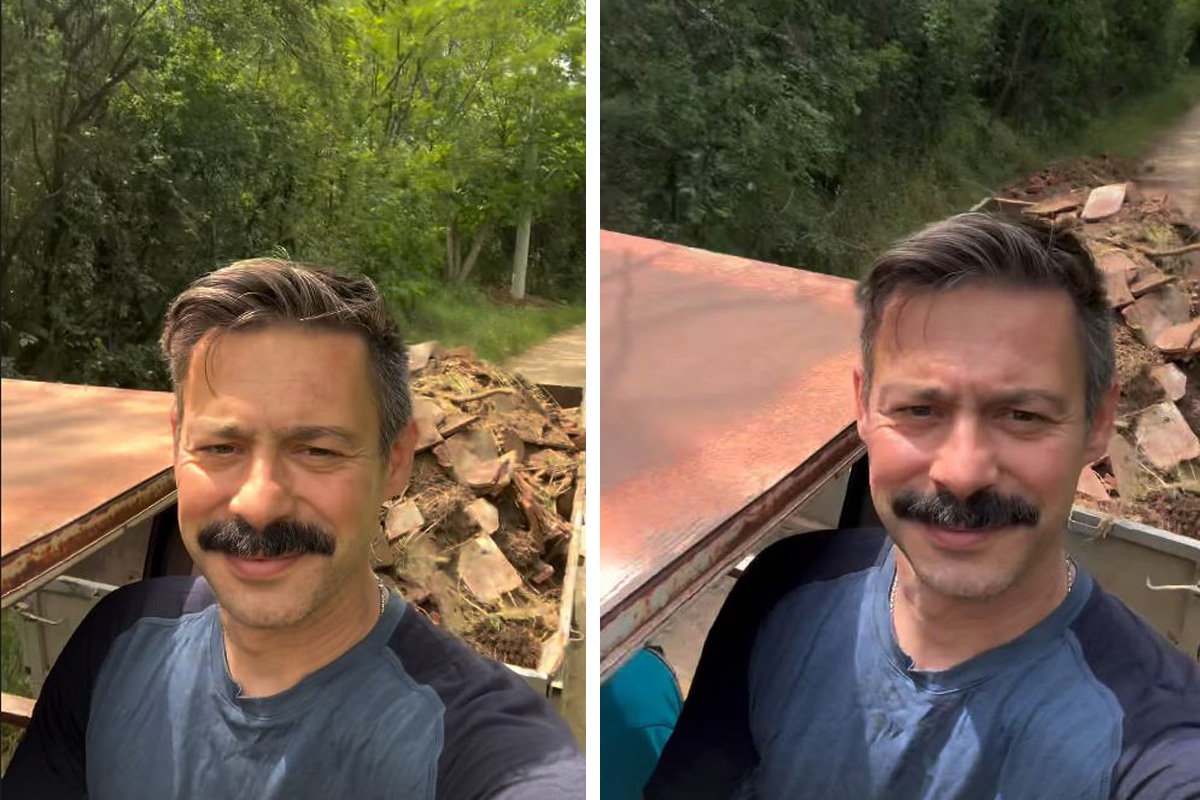 Selo i fizički rad ispunjavaju ga više od reflektora: Gumac zasukao rukave i čisti plac, nudi javno usluge