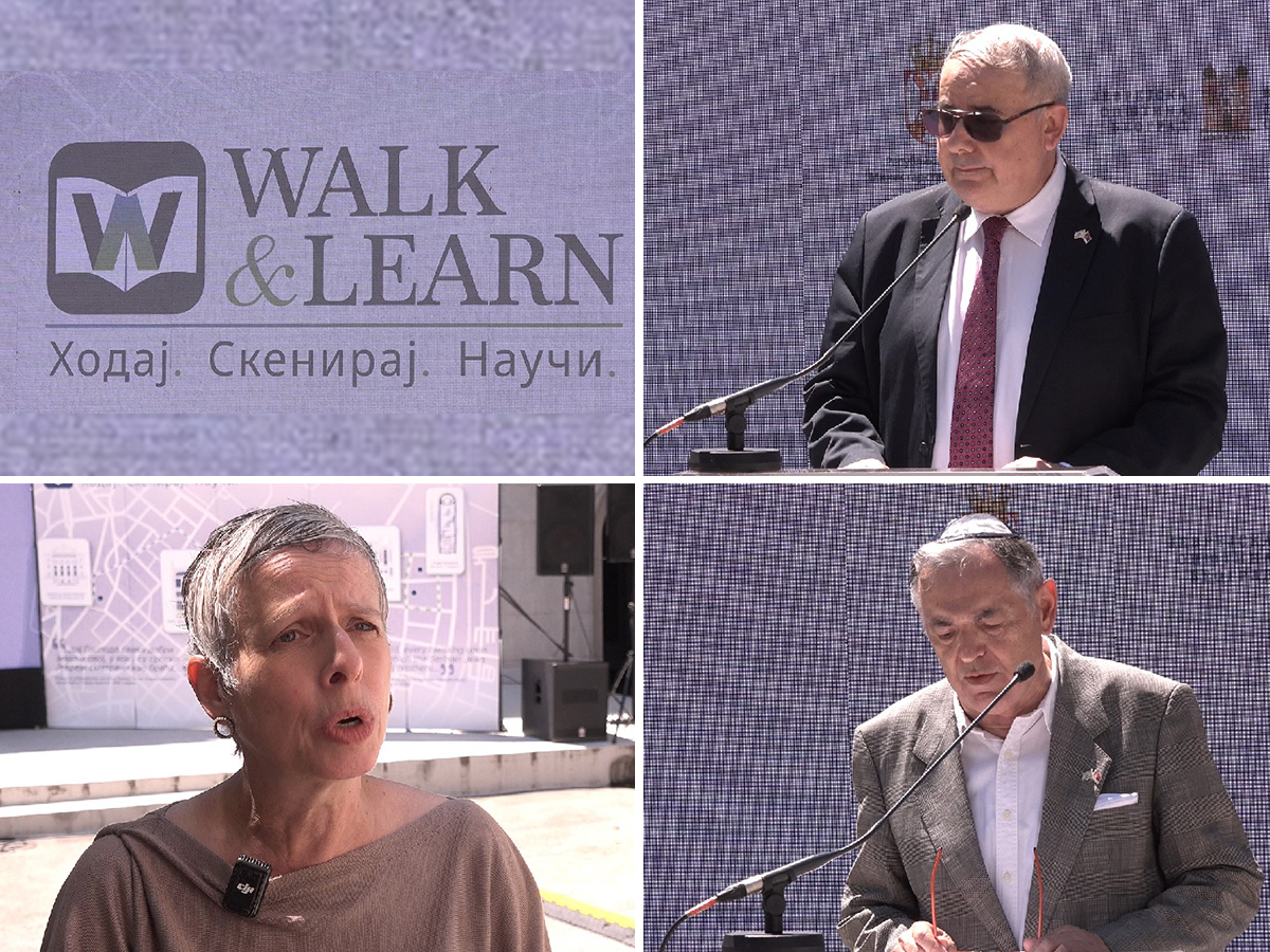Predstavljena aplikacija "Walk and Learn": Digitalni prozor u prošlost Beograda i Jevreja