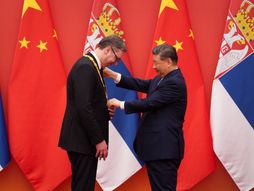Aleksandar Vučić, Kina doček, Si Điping