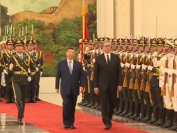 Aleksandar Vučić, Doček Kina,Si Điping