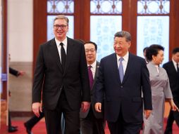 Aleksandar Vučić, Kina doček, Si Điping