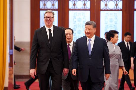 Aleksandar Vučić, Kina doček, Si Điping