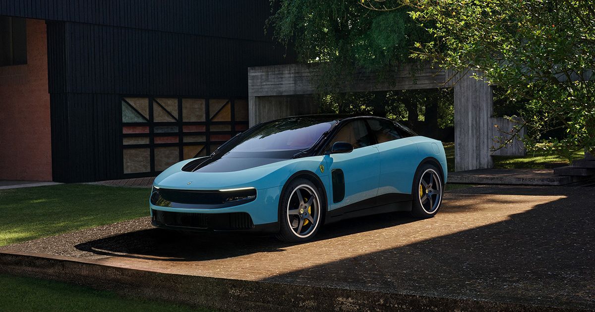 Ferrari представил свой первый электрокар: Это Luce и вы не поверите, сколько он стоит