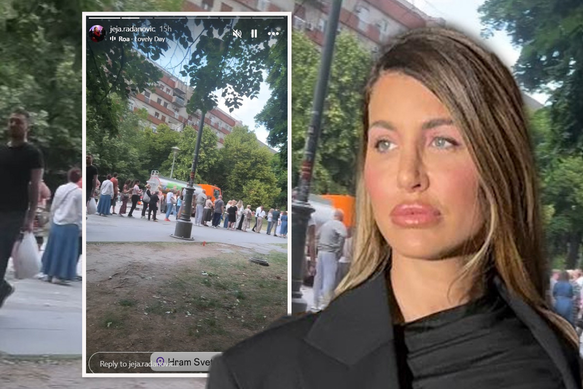 Jelena Radanović se poklonila Pojasu Presvete Bogorodice: Oglasila se iz Hrama i pokazala ogroman red vernika