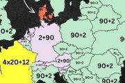 Objavljena nova karta Evrope, mnogi su zapanjeni: Preko Srbije piše 90+2, a pogledajte Francusku