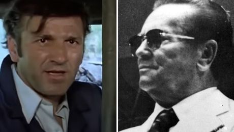 Velimir Bata Živojinović i Josip Broz Tito