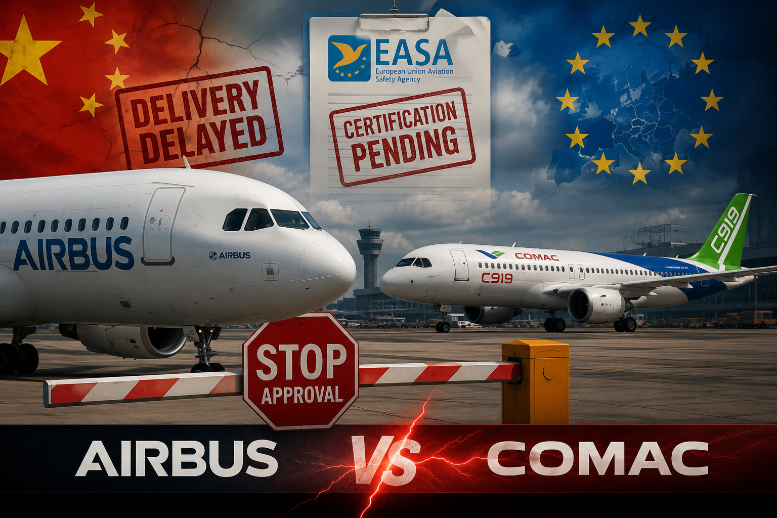 COMAC protiv Airbusa: Kina blokira isporuke zbog sertifikacije C919