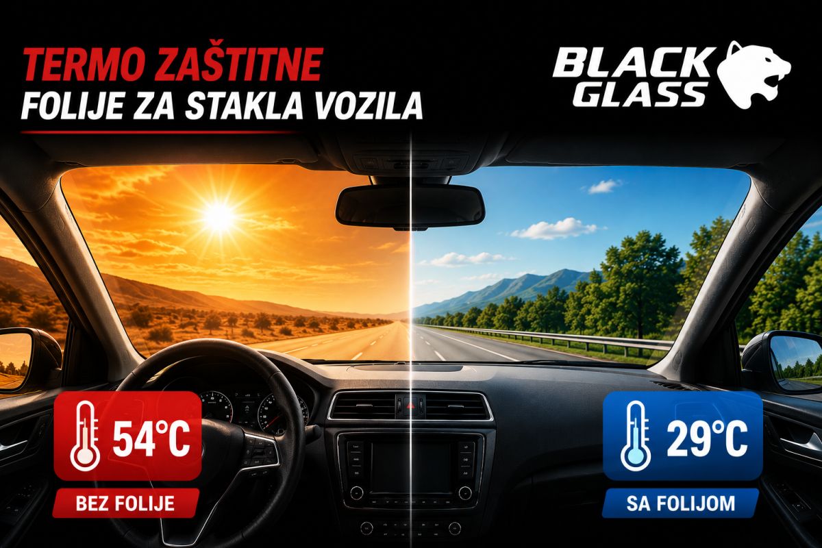 Pravo je vreme za zatamnjivanje stakala pre leta: Temperatura u vozilu može biti niža i do 25°C
