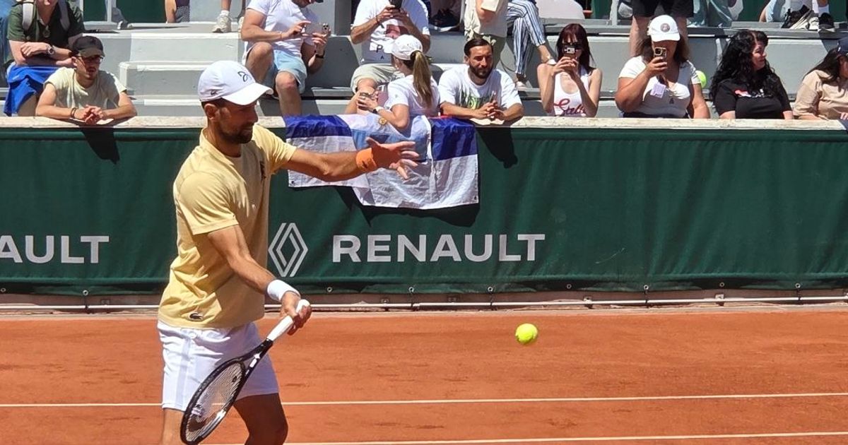 Novak Đoković po paklenoj vrućini u Parizu na treningu sparingovao sa jednim od najboljih dubl igrača sveta