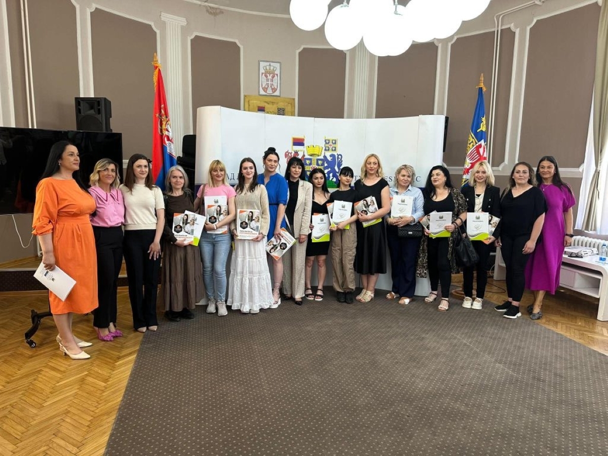 Leskovac osnažuje žene žrtve nasilja kroz stručne obuke i podršku za zapošljavanje