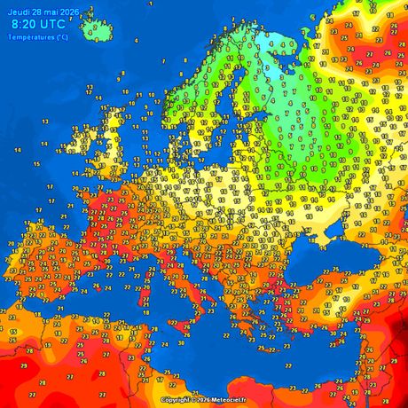 Trenutne temperatzure vazduha