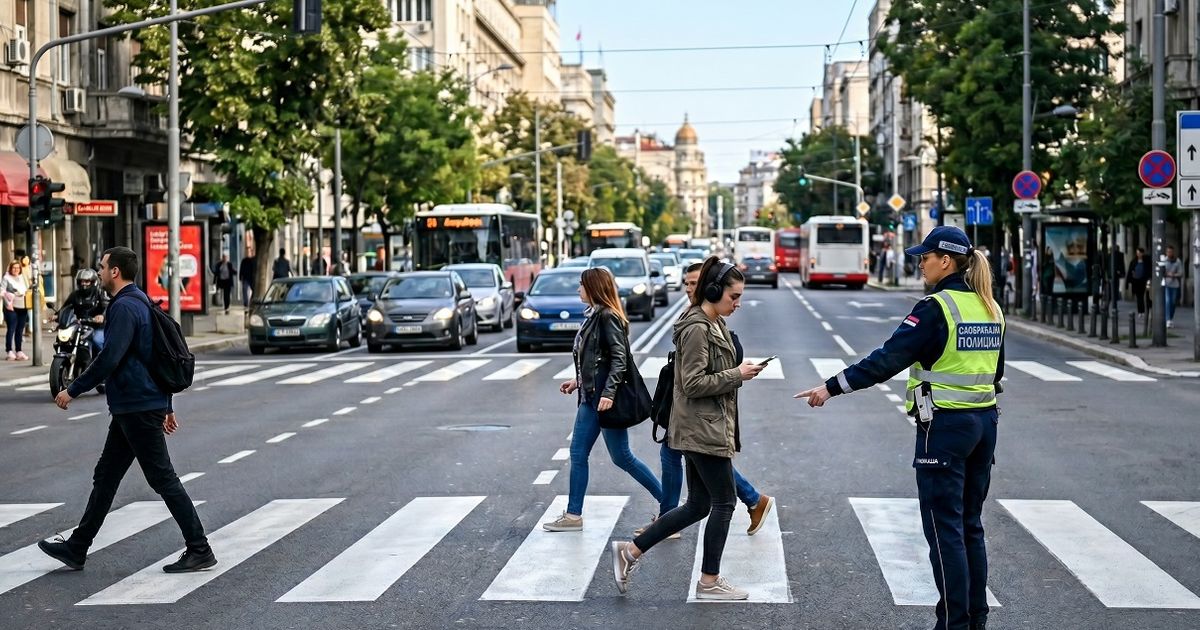 Pešaci na tapetu! Policija proverava OVO, a kazne DRAKONSKE: Ne pravite ove greške, mogu da vas koštaju života
