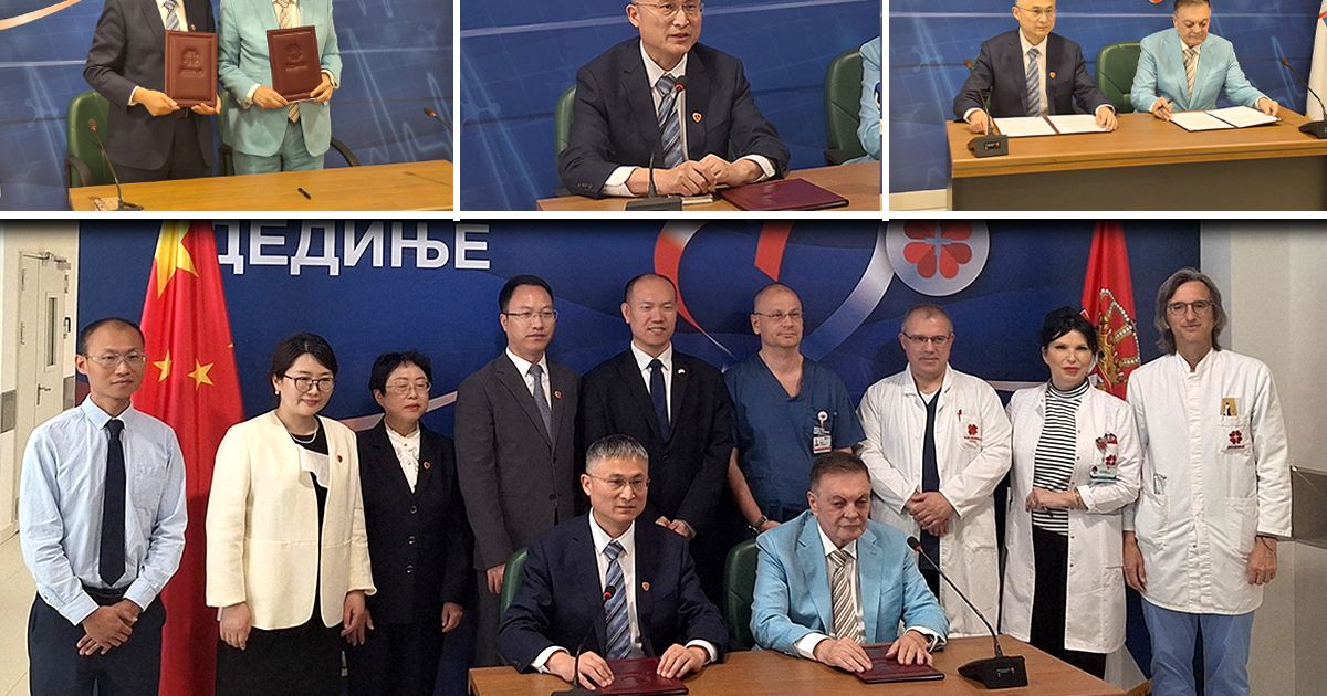 Potpisan Memorandum o saradnji Istituta Dedinje i Univerziteta u Pekingu: Kineski stručnjaci stižu u Srbiju