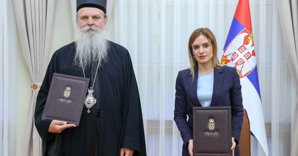 Đurđević Stamenkovski i mitropolit Teodosije potpisali Sporazum o saradnji i podršci najugroženijima na KiM