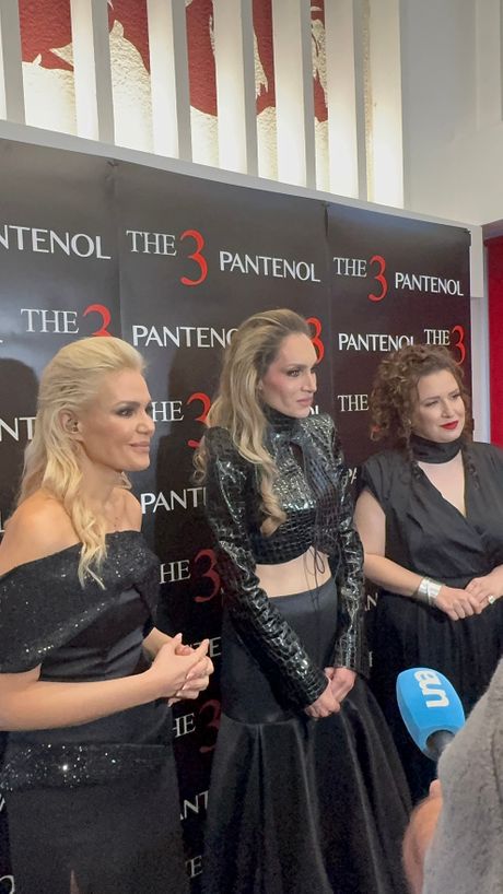 Lena Kovačević, Jelena Gavrilović i Marija Jelić
