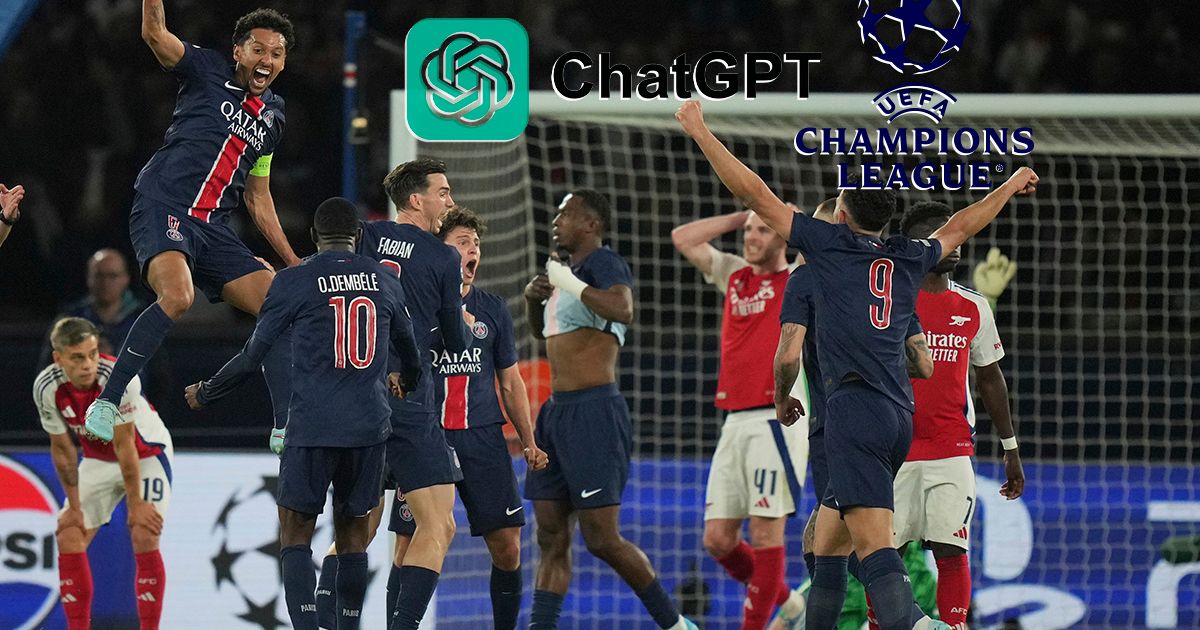 Pitali smo ChatGPT ko će osvojiti Ligu šampiona u meču PSŽ - Arsenal: Jedan čovek odlučuje
