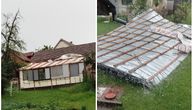 Pogledajte kako je strašno nevreme za samo 1 minut uništilo radionicu: Kraljevčanin ne veruje šta ga je snašno
