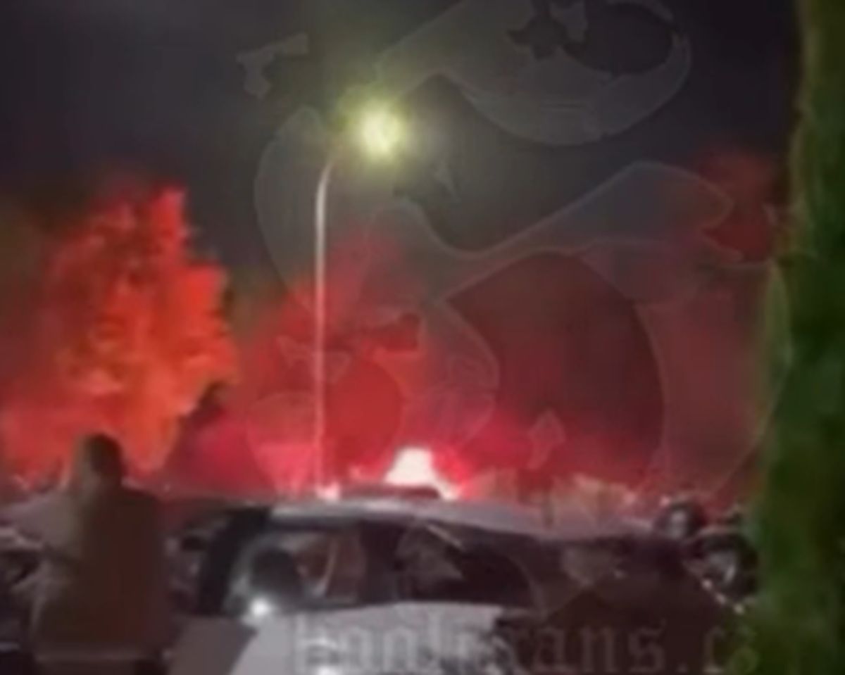 Isplivao snimak tuče Delija i Firmaša u Novom Sadu, letele baklje usred grada, sve to na godišnjicu Barija
