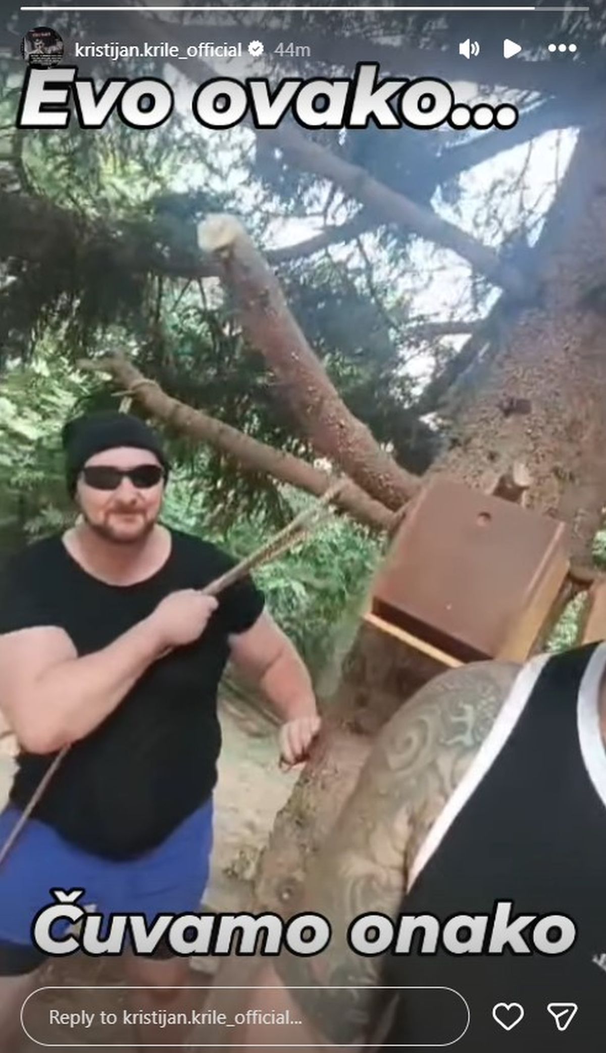 "Zadužio sam najvećeg teroristu": Kristijan se zatvorio u dvorište, pa se javno zapretio: "Stojim do smrti"
