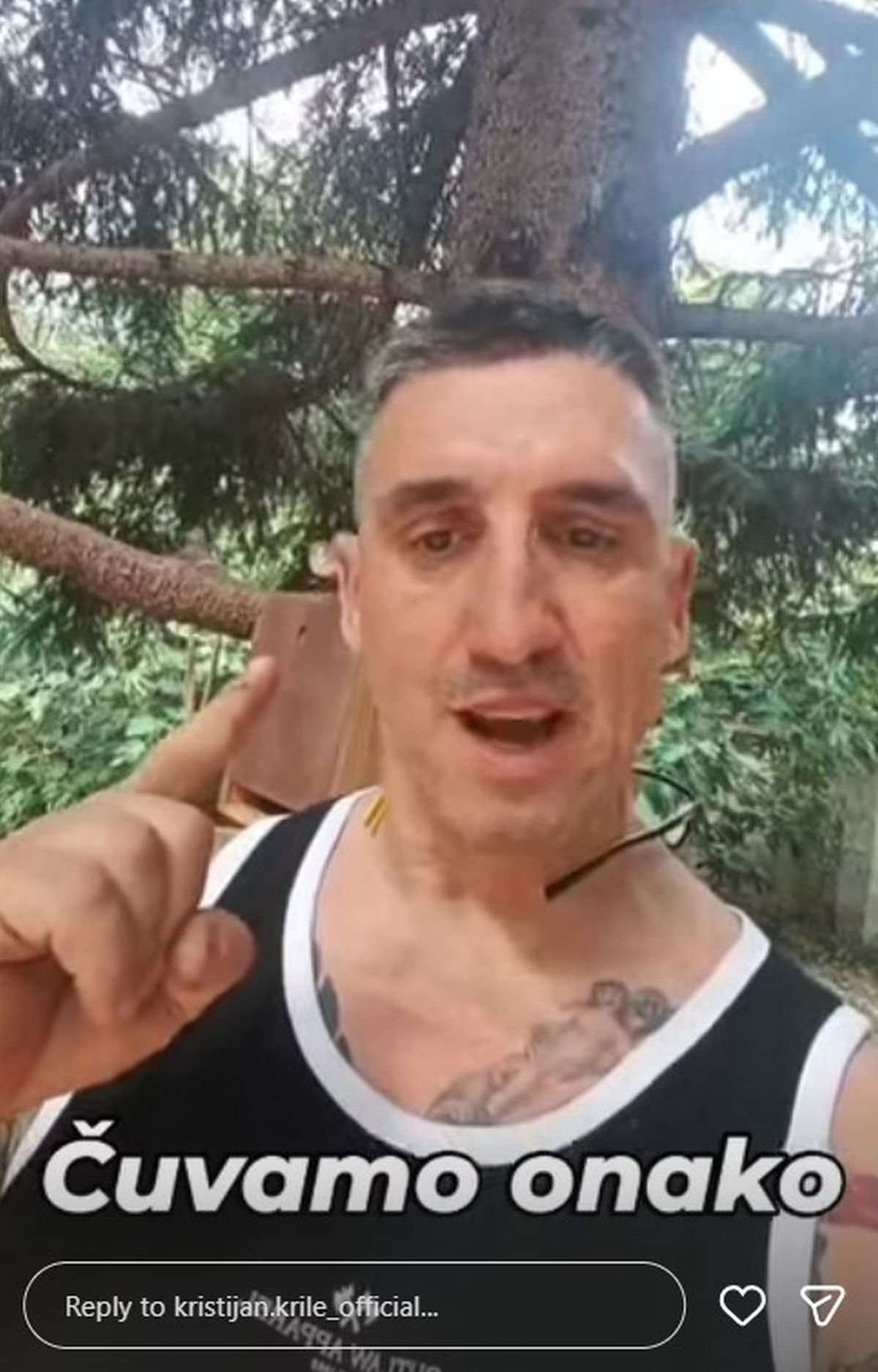 "Zadužio sam najvećeg teroristu": Kristijan se zatvorio u dvorište, pa se javno zapretio: "Stojim do smrti"