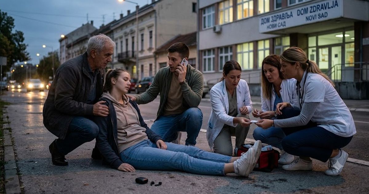 Sari (21) pozlilo u hodu, spasili je nepoznati ljudi u Novom Sadu: Sada je traže ZBOG JEDNE STVARI